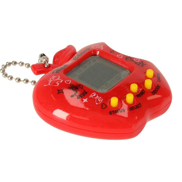 TAMAGOTCHI žaislinis elektroninis augintinis Obuolys (raudonas)