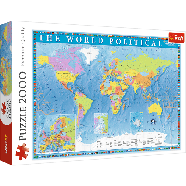 Puzzle - 2000 - Political Map of the World - 27099