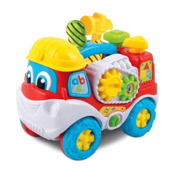 Interactive Truck “Eugenius the Road Genius” with Screwdriver and Hammer Polish Language Clementoni 50110 1