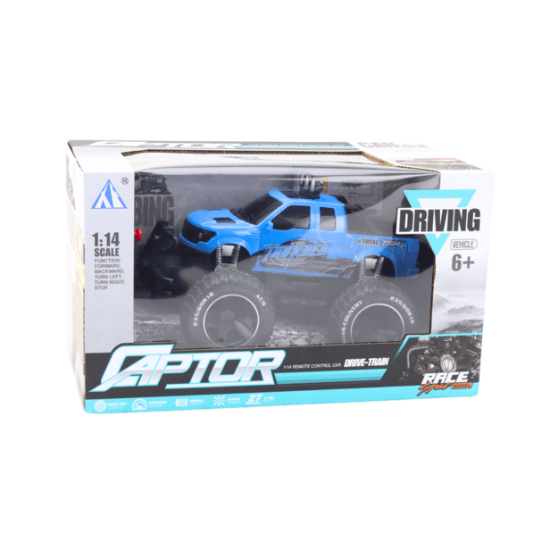 Remote Controlled Off-Road Vehicle RC 1:14 Blue 2
