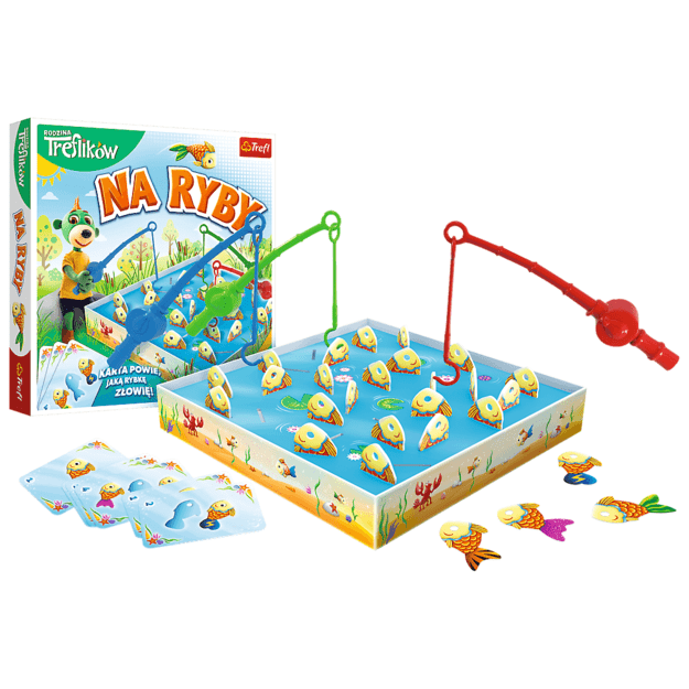 Gra zręcznościowa Na Ryby Rodzina Treflików Trefl 01963 1