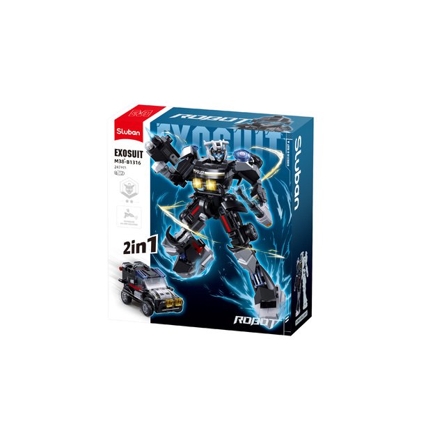 Sluban konstruktorius, Autobotų policijos mašina, 247 det.