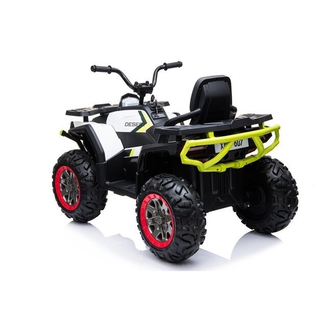 XMX607 Electric Ride On Quad - White
