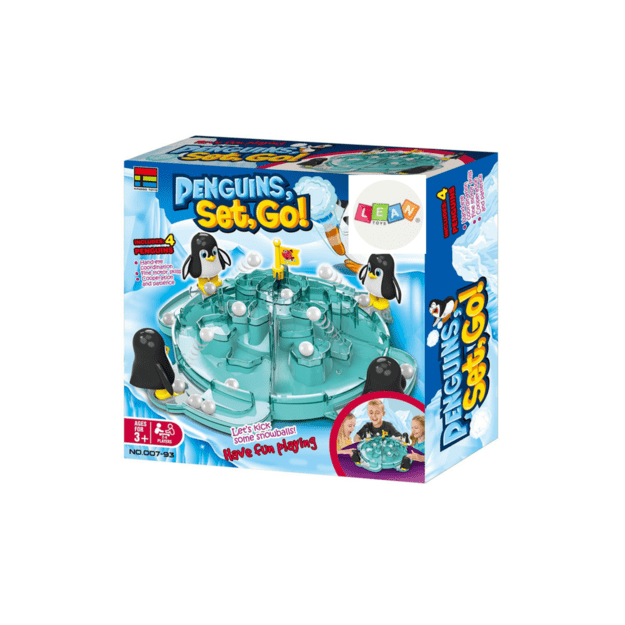 Pingvinas Futbolas Kick the Ball Iceberg 5