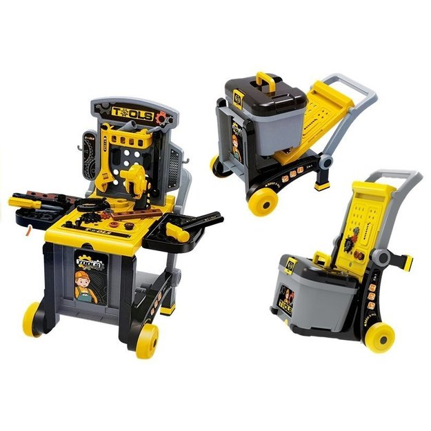 Nešiojamasis prabangus įrankių rinkinys Dirbtuvės įrankių dėžėje 10