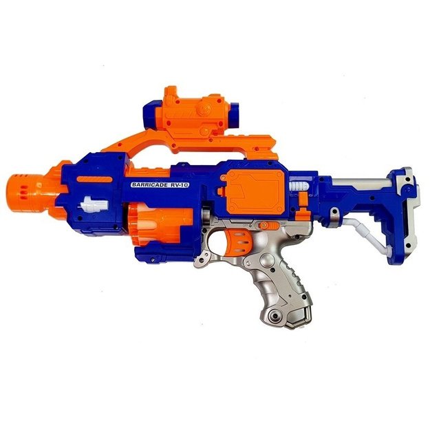 Foam Bullet Rifle with rotary target 45 cm