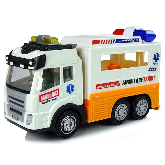 Greitosios pagalbos automobilio akumuliatoriaus šviesos garsai 7