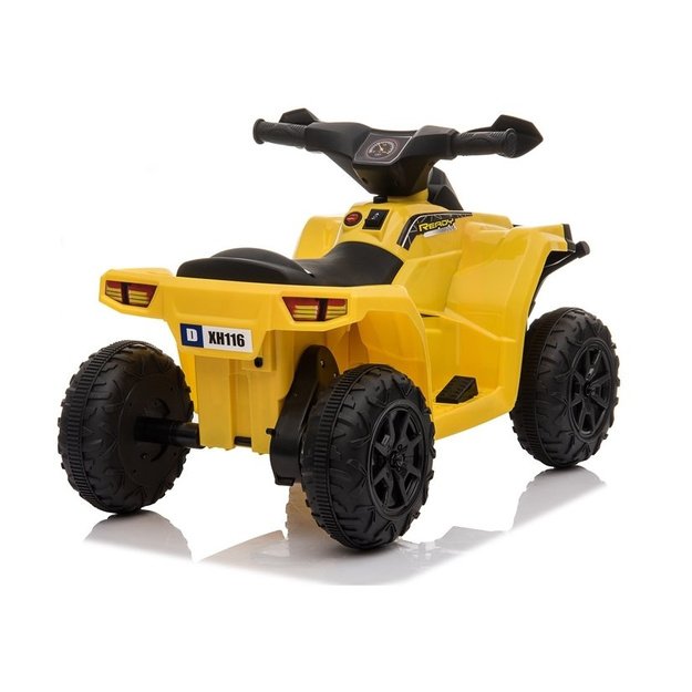 XH116 Elektrinis keturratis su riedžiu geltonos spalvos 13