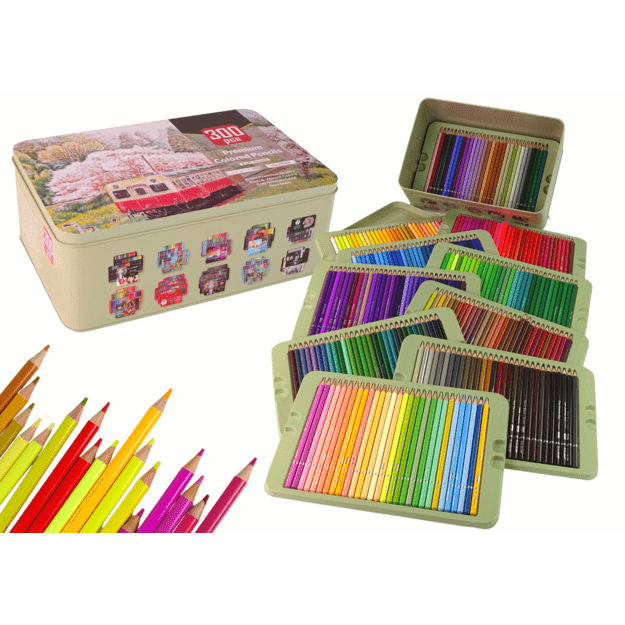Little Artist Set 300 pcs. Crayons In Organizer