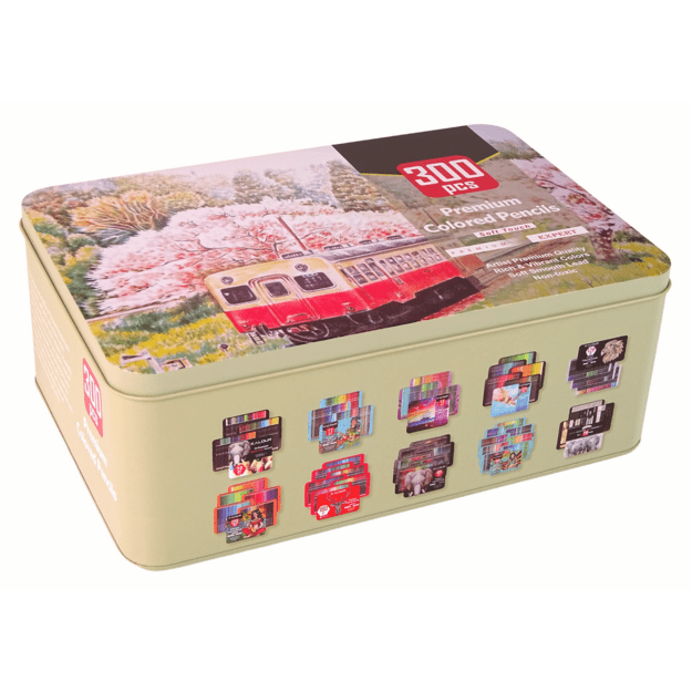 Little Artist Set 300 pcs. Crayons In Organizer 3