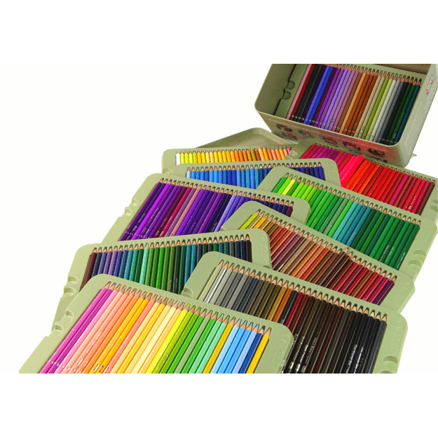 Little Artist Set 300 pcs. Crayons In Organizer 2