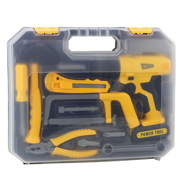 DIY Kit Drill Driver Tools Lights Sounds Suitcase 3