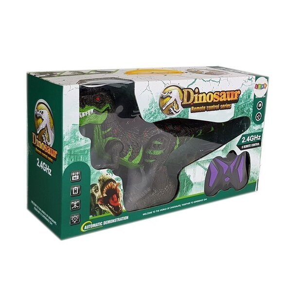 Dinozauras tiranozauras Nuotoliniu būdu valdoma R / C garso šviesa 10