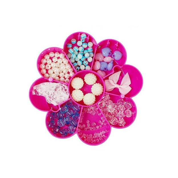 DIY Jewelry Bead Set Folding Mirror Box