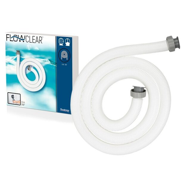 Baseino filtro siurblio žarnos skersmuo 38 mm ilgis 3 m - BESTWAY 58368
