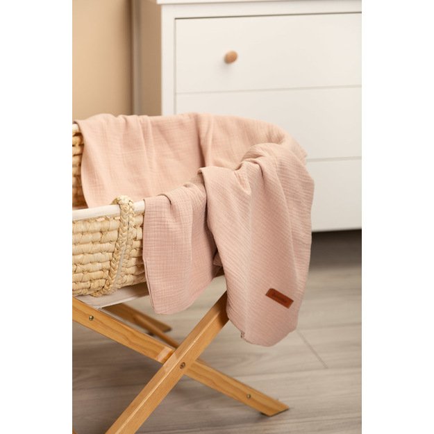 MUSLIN BLANKET COCOA 75x100 3