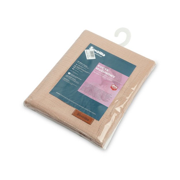 MUSLIN BLANKET COCOA 75x100 4