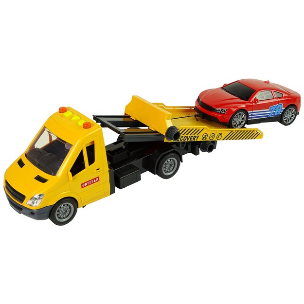 Transporteris Sunkvežimis Sunkvežimis Rampa Pagalba Garsai Žibintai 8