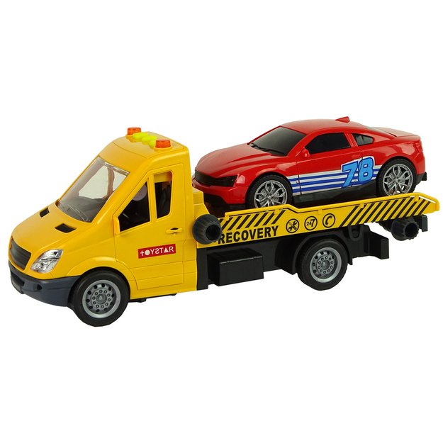 Transporteris Sunkvežimis Sunkvežimis Rampa Pagalba Garsai Žibintai 5