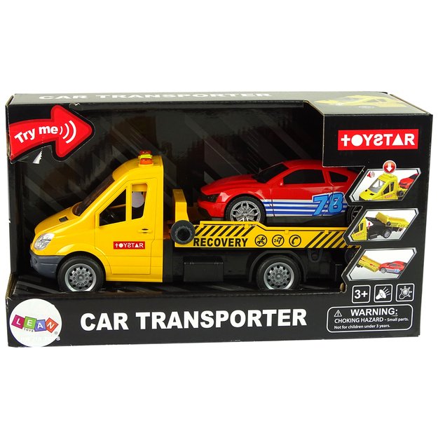 Transporteris Sunkvežimis Sunkvežimis Rampa Pagalba Garsai Žibintai 11