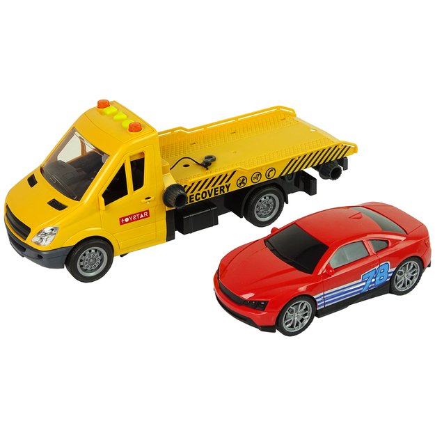 Transporteris Sunkvežimis Sunkvežimis Rampa Pagalba Garsai Žibintai 9