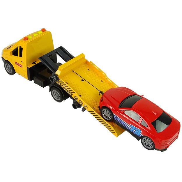 Transporteris Sunkvežimis Sunkvežimis Rampa Pagalba Garsai Žibintai 3