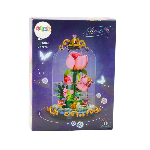 Construction Blocks Eternal Rose in the Dome Composition 257 pcs. 2