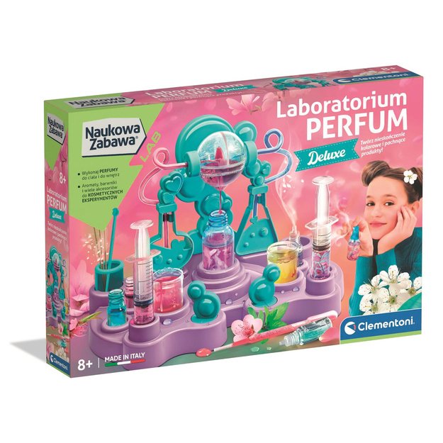 Science & Play Perfume Laboratory Deluxe Polish Language Clementoni 50396