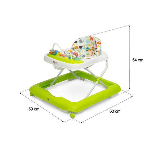 BABY WALKER NEL GREEN 12