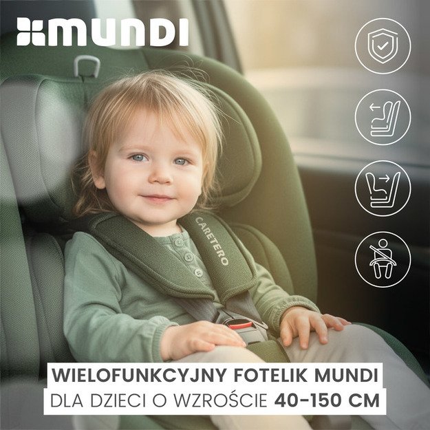CAR SEAT MUNDI I-SIZE BEIGE (40-150) 18