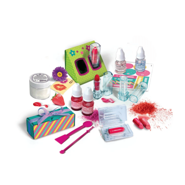 Science & Play Lipstick & Lip Gloss Laboratory Set Polish Language Clementoni 50920 1