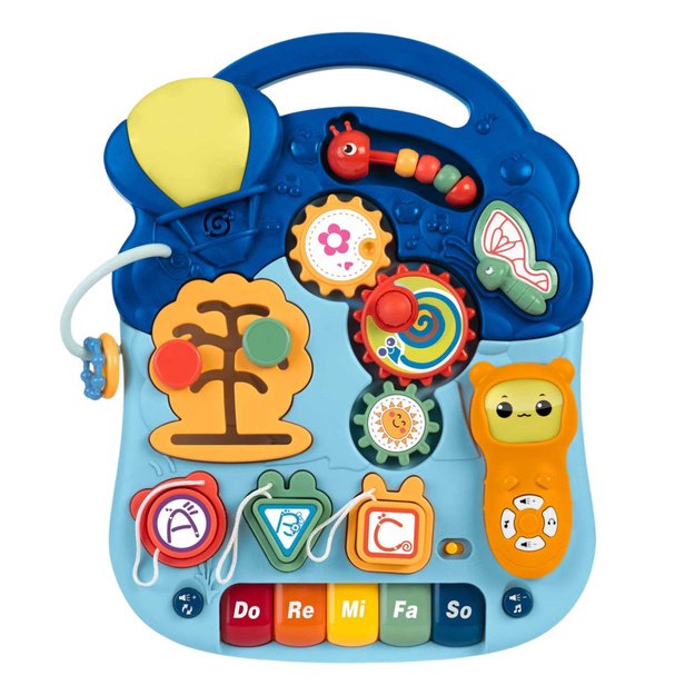 Interactive Educational Table for Toddlers Lights and Sounds Pastel 6-in-1 1