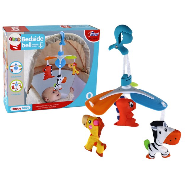 Children s carousel, animal clip, colorful