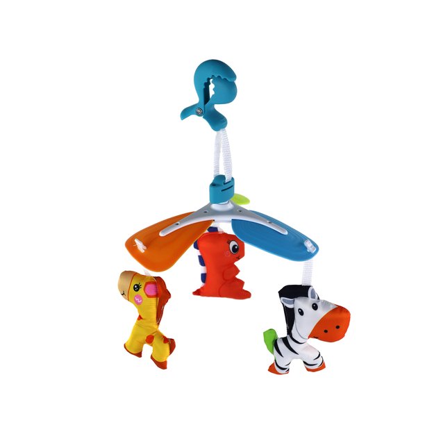 Children s carousel, animal clip, colorful