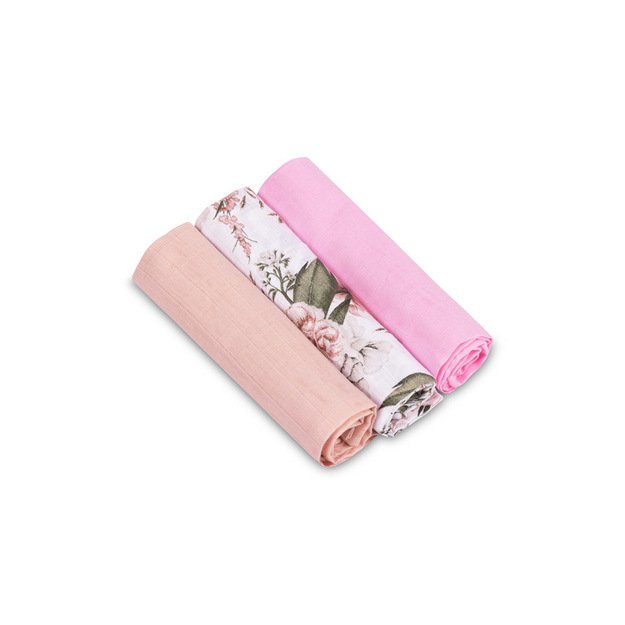 MUSLIN DIAPER 3-PACK 60X80 EG-0001