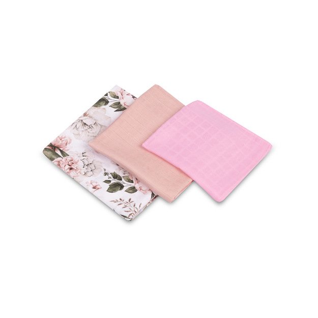 3 dalių muslino vystyklų rinkinys  EG-0102