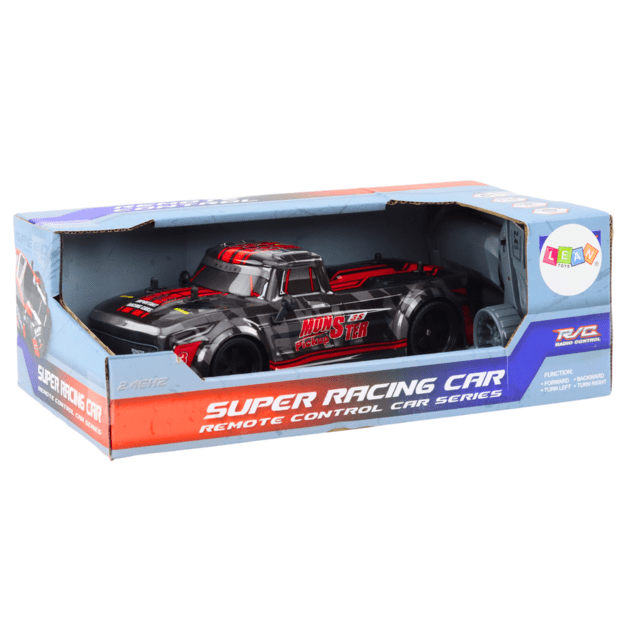 Nuotoliniu būdu valdomas automobilis Pick-Up 1:18 Guminės padangos Raudona 8