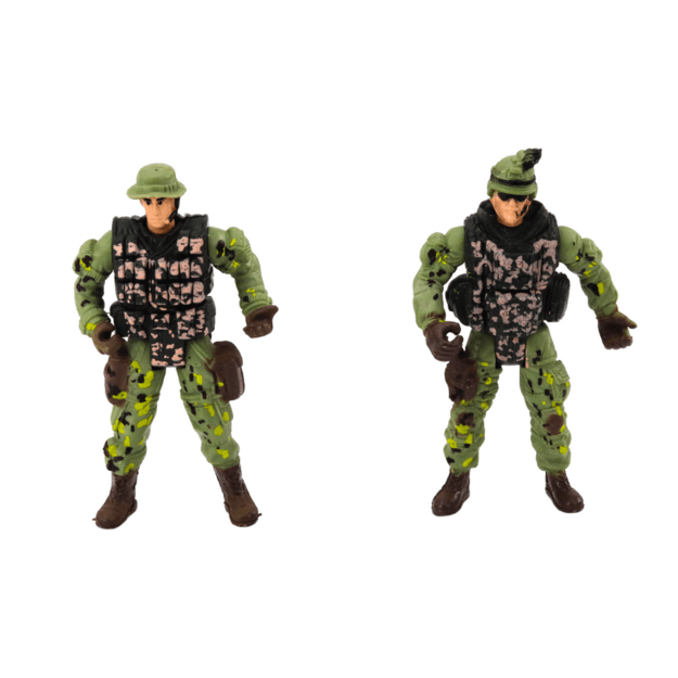 Karinis rinkinys Karinis kovinis kateris Kareiviai Priedai Garsai 9