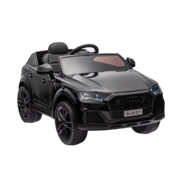 Audi Q7 Juodai dažytas akumuliatoriaus automobilis