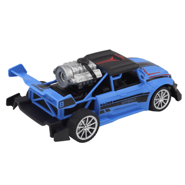 RC bausmės automobilis 1:20 Dūmų efektas Mėlyni žibintai 7