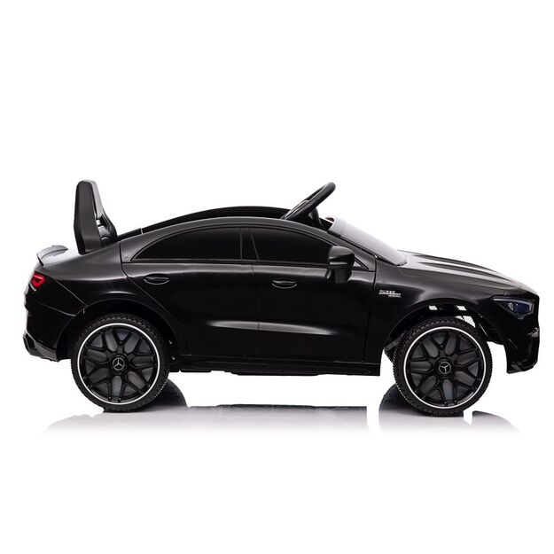 Akumuliatoriumi varomas automobilis Mercedes CLA 45s AMG Black Painted 4x4 17