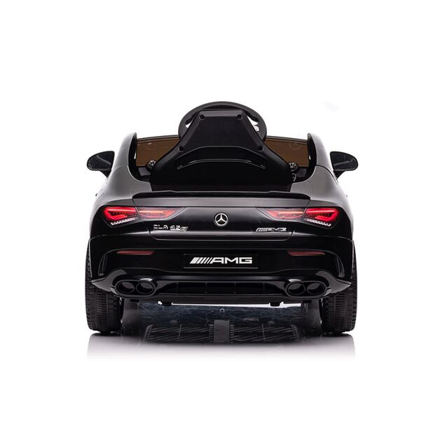 Akumuliatoriumi varomas automobilis Mercedes CLA 45s AMG Black Painted 4x4 16