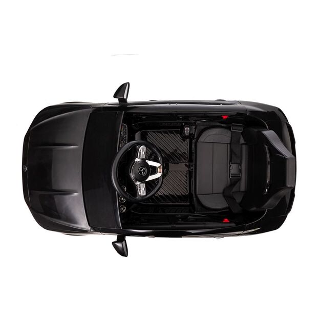 Akumuliatoriumi varomas automobilis Mercedes CLA 45s AMG Black Painted 4x4 28