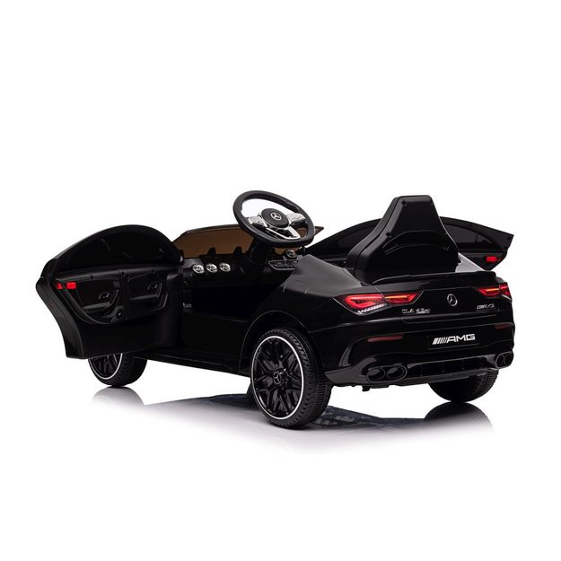 Akumuliatoriumi varomas automobilis Mercedes CLA 45s AMG Black Painted 4x4 9
