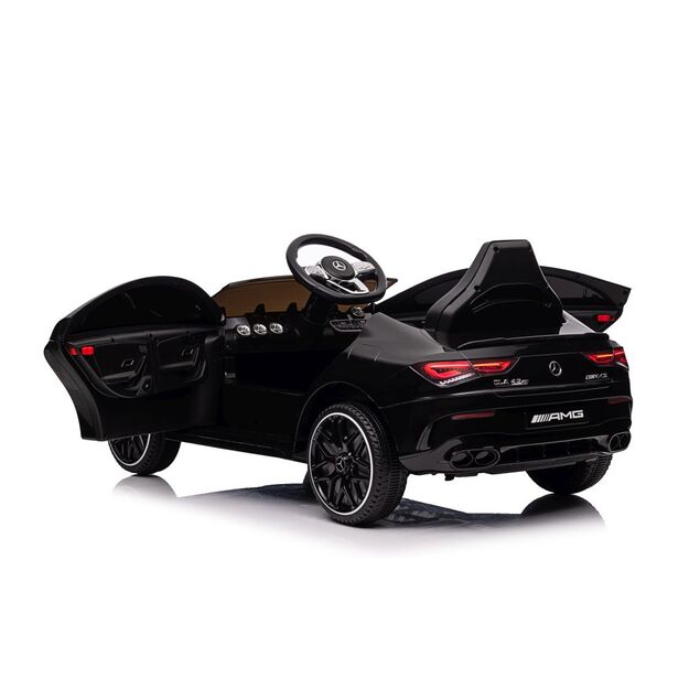 Akumuliatoriumi varomas automobilis Mercedes CLA 45s AMG Black Painted 4x4 19
