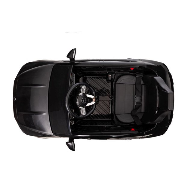 Akumuliatoriumi varomas automobilis Mercedes CLA 45s AMG Black Painted 4x4 14