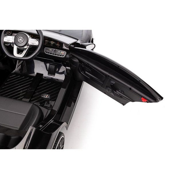 Akumuliatoriumi varomas automobilis Mercedes CLA 45s AMG Black Painted 4x4 11