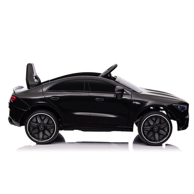 Akumuliatoriumi varomas automobilis Mercedes CLA 45s AMG Black Painted 4x4 8