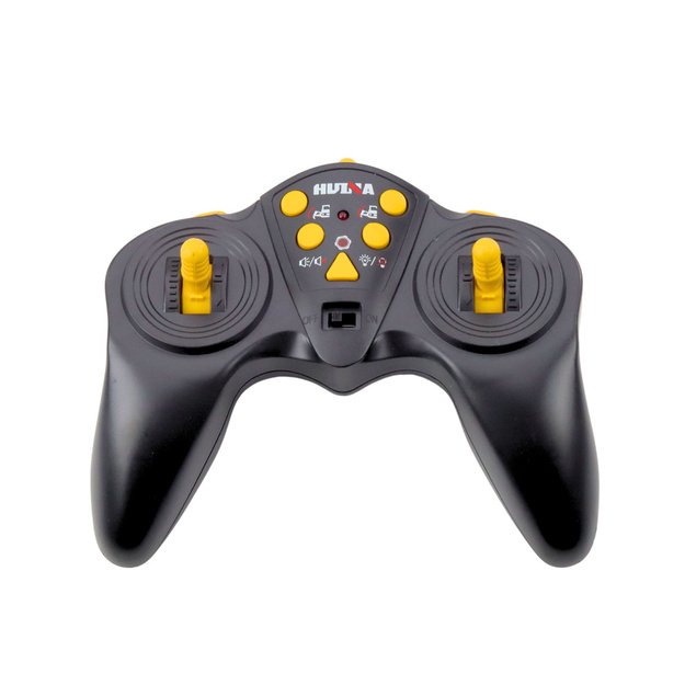 Huina Remote Controlled RC Bulldozer Construction Vehicle Yellow 1:16 3