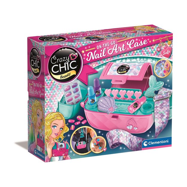 Crazy Chic Mobile Nail Studio Handbag Clementoni 18217